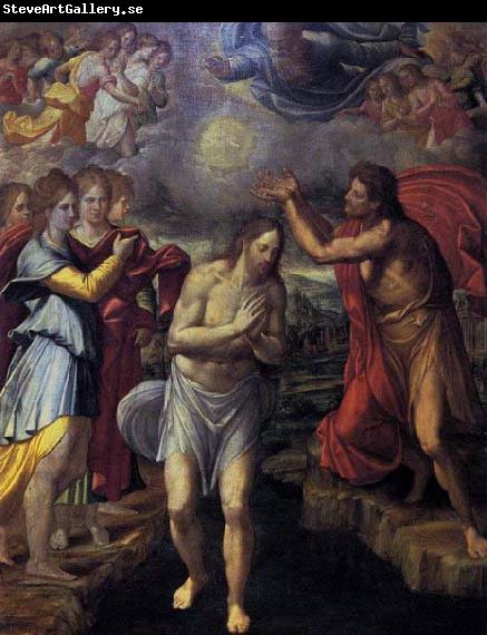 Juan Fernandez de Navarrete Baptism of Christ c